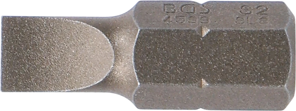 Behajtófej | Hossz 30 mm | külső hatszögletű 10 mm (3/8") | lapos 8 mm