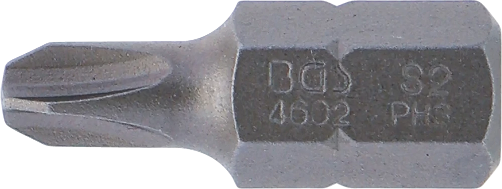 Behajtófej | Hossz 30 mm | Külső hatszögletű 10 mm (3/8") | csillag PH3