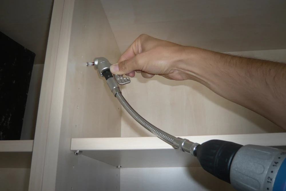 Flexibilis sarokadapter-hosszabbító | 6,3 mm (1/4") | 310 mm