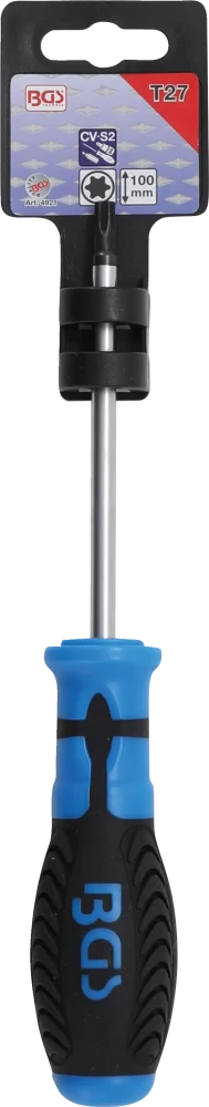 Csavarhúzó | T-profil (Torx) T27 | Pengehossz 100 mm