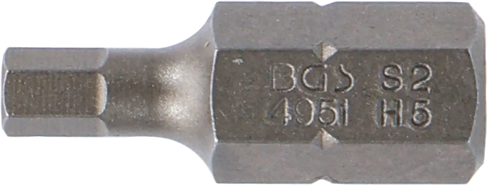 Behajtófej | Hossz 30 mm | Külső hatszögletű 10 mm (3/8") | Belső hatszögletű 5 mm