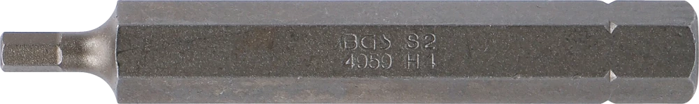 Behajtófej | Hossz 75 mm | Külső hatszögletű 10 mm (3/8") | Belső hatszögletű 4 mm