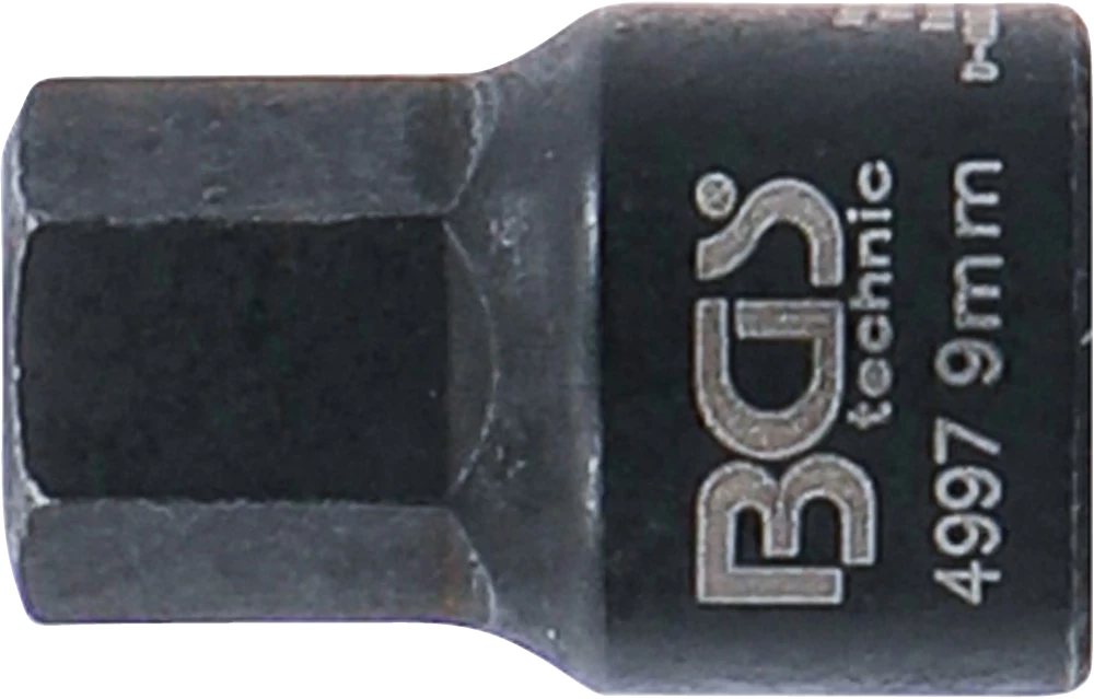 Féknyereg kulcs | Belső hatszögletű | extra rövid | 9 mm