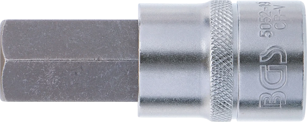 Behajtófej | 12,5 mm (1/2") | Belső hatszögletű 19 mm
