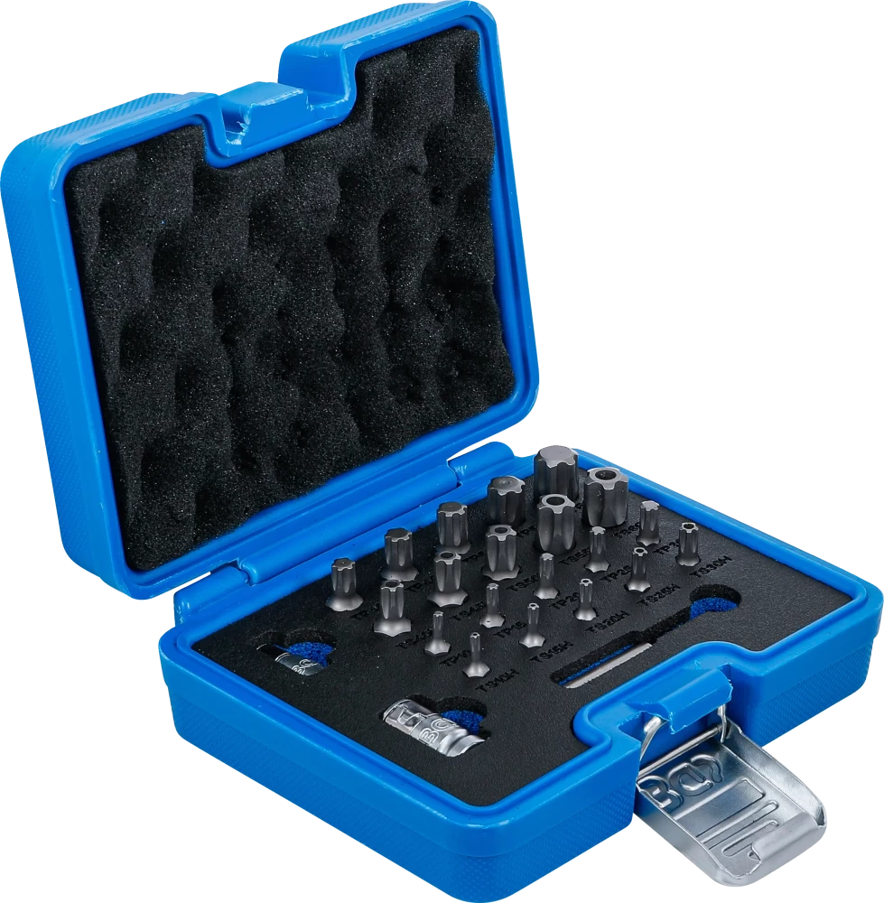 Behajtófej készlet | TS-profil (Torx Plus) | 23 darabos