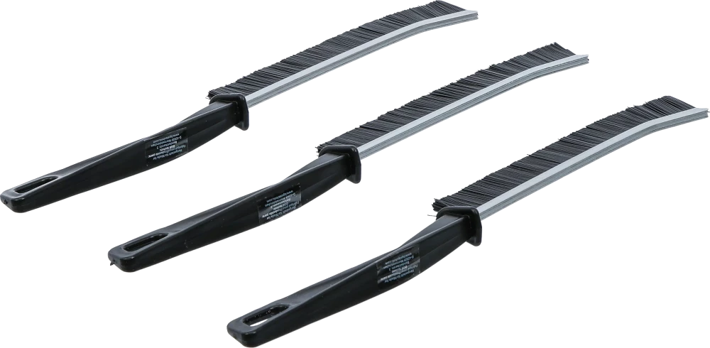 Sarok-tisztítási kefe szett kemény szálakkal | 230 mm | 3 darabos