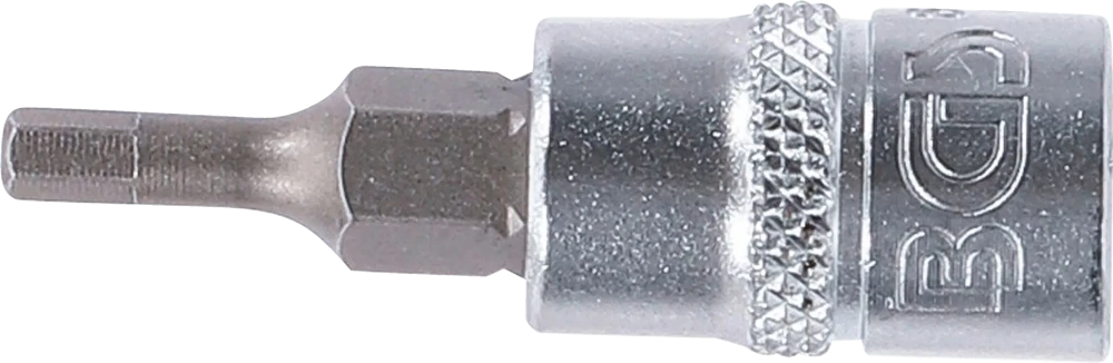 Behajtófej | 6,3 mm (1/4") | belső hat szögletű hajtás furattal 3 mm