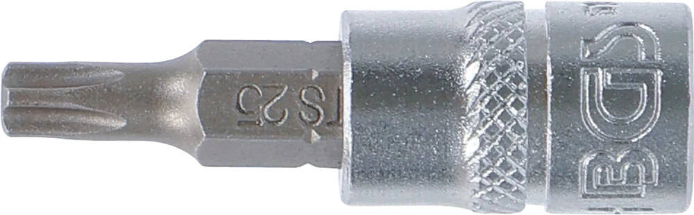 Behajtófej | 6,3 mm (1/4") | TS-profil (Torx Plus) TS25 furattal
