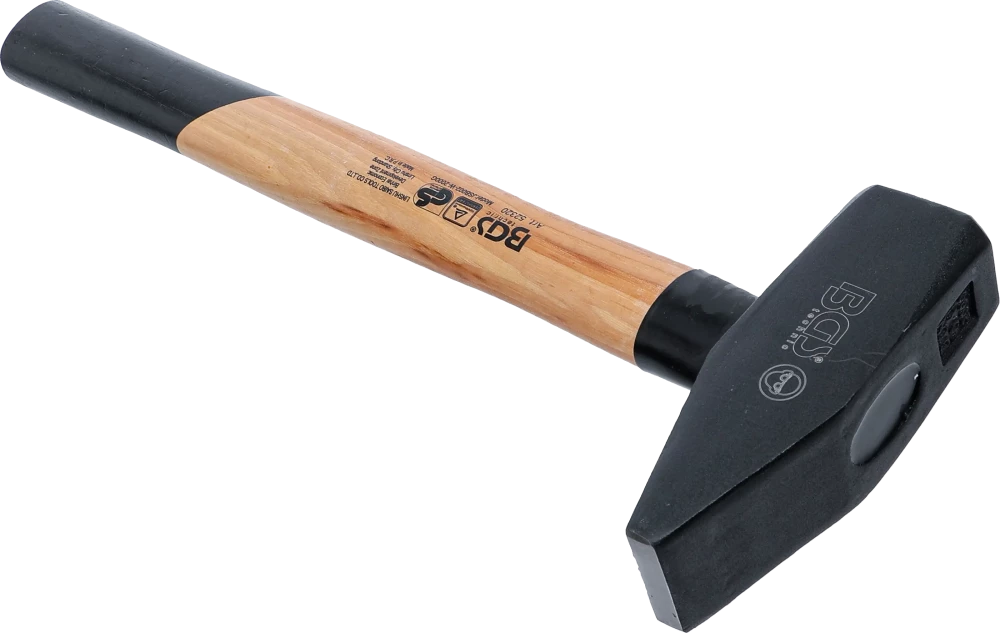 Lakatoskalapács | Hickory nyéllel | DIN 1041 | 2000 g