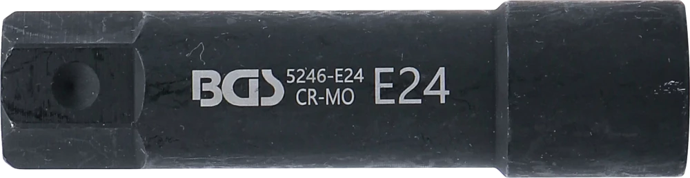 Dugókulcs E-profil, extra hosszú | Külső hatszögletű 22 mm | E24