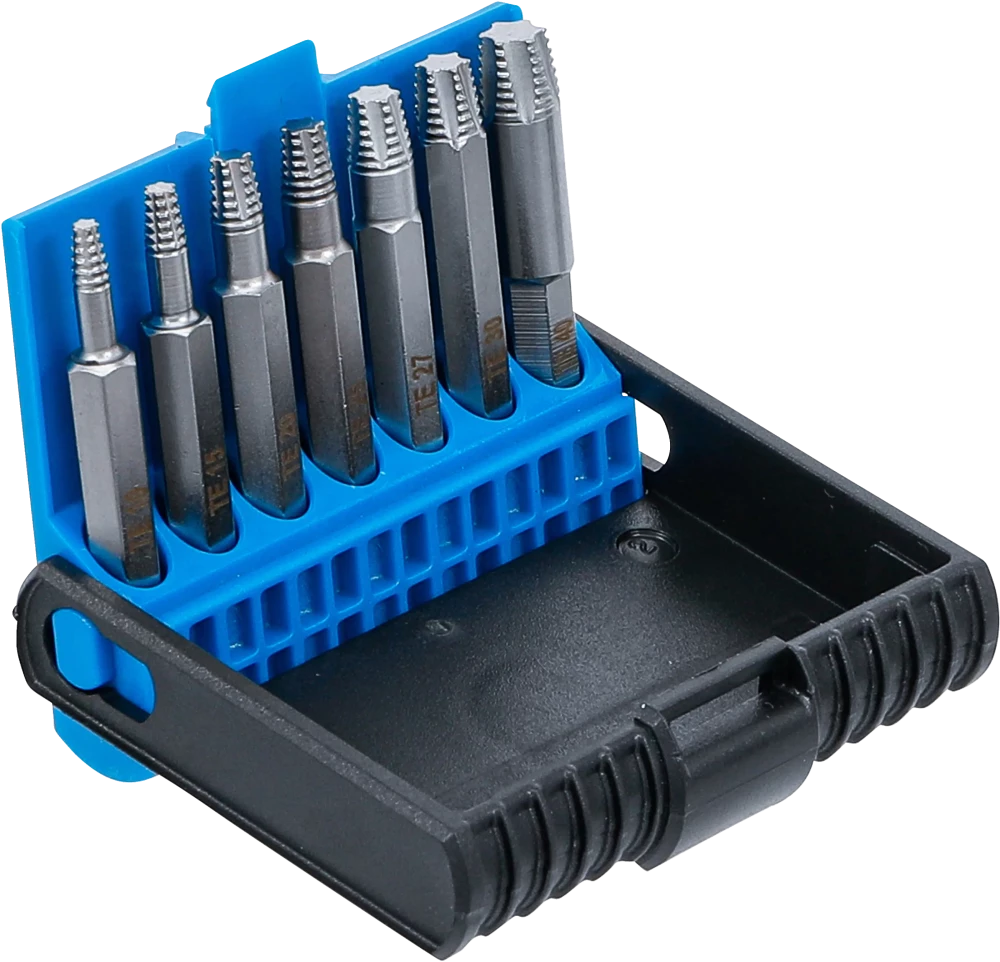 Csavarkiszedő készlet | hibás T-profilhoz (Torx) T10 - T40 | 7 darabos