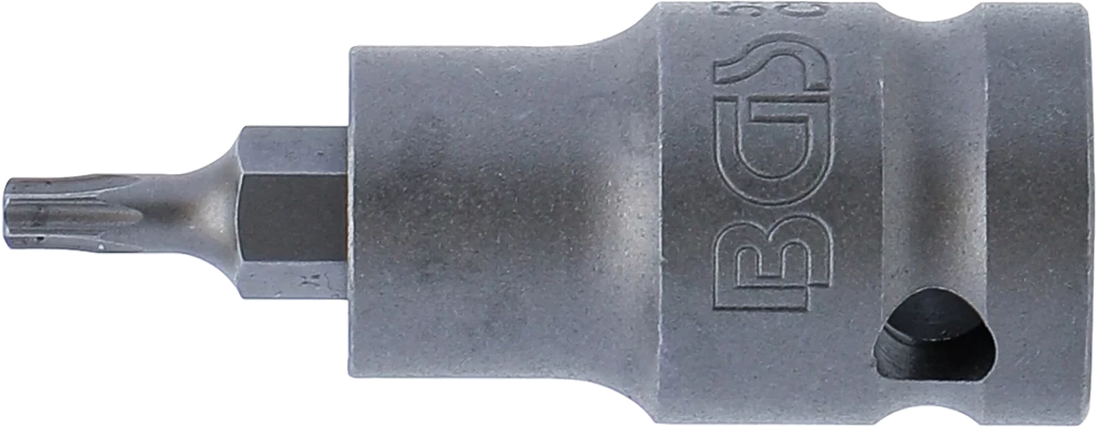 Levegős dugókulcs | Hossz 55 mm | 12,5 mm (1/2") | T-profil (Torx) T20