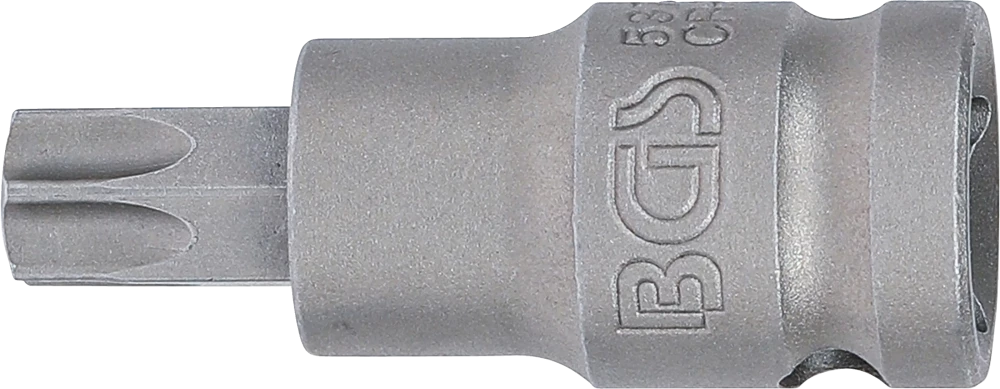 Levegős dugókulcs | Hossz 55 mm | 12,5 mm (1/2") | T-profil (Torx) T55