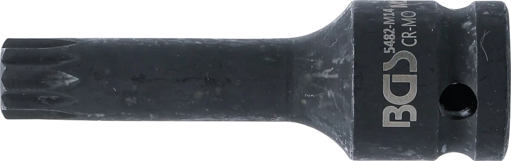 Levegős dugókulcs | Hossz 78 mm | 12,5 mm (1/2") | (XZN) M14