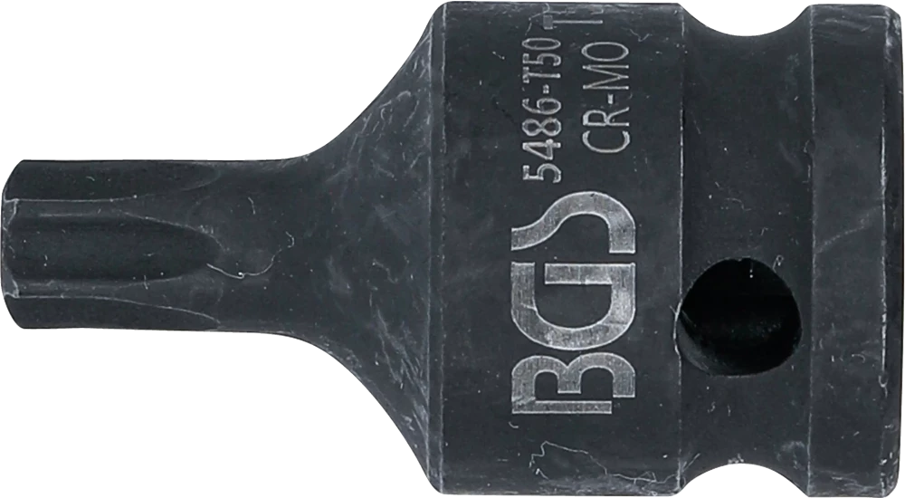 Levegős dugókulcs | Hossz 42 mm | 12,5 mm (1/2") | T-profil (Torx) T50