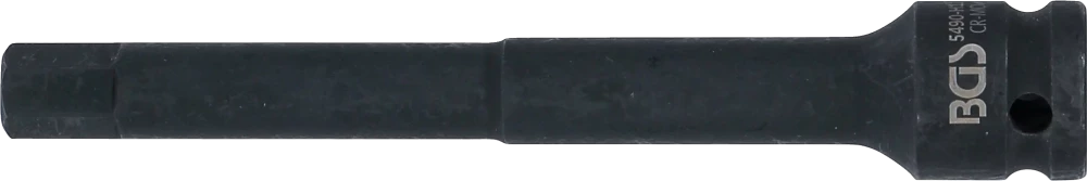 Levegős dugókulcs | Hossz 150 mm | 12,5 mm (1/2") | Belső hatszögletű 12 mm