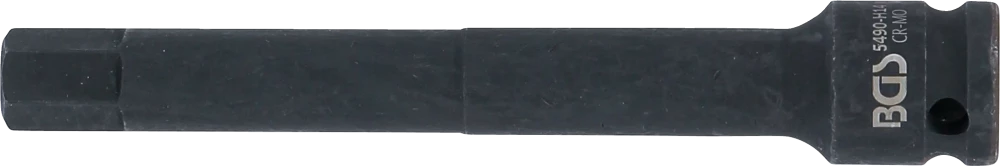 Levegős dugókulcs | Hossz 150 mm | 12,5 mm (1/2") | Belső hatszögletű 14 mm