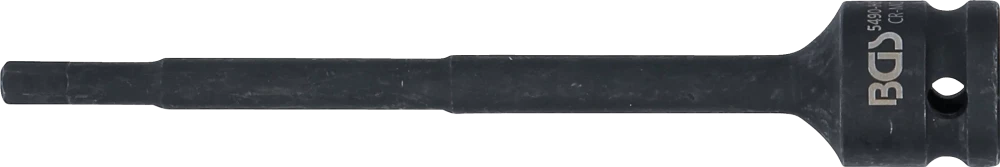 Levegős dugókulcs | Hossz 150 mm | 12,5 mm (1/2") | Belső hatszögletű 6 mm