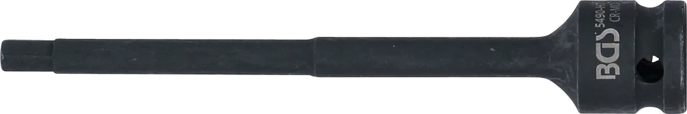 Levegős dugókulcs | Hossz 150 mm | 12,5 mm (1/2") | Belső hatszögletű 7 mm