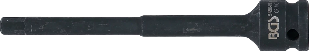 Levegős dugókulcs | Hossz 150 mm | 12,5 mm (1/2") | Belső hatszögletű 8 mm