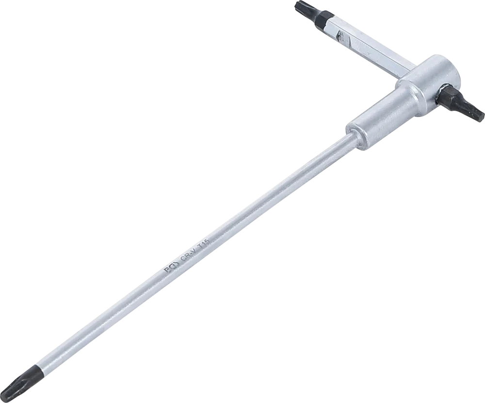 Csavarhúzó T-csúszófogantyúval | T-profil (Torx) | T15