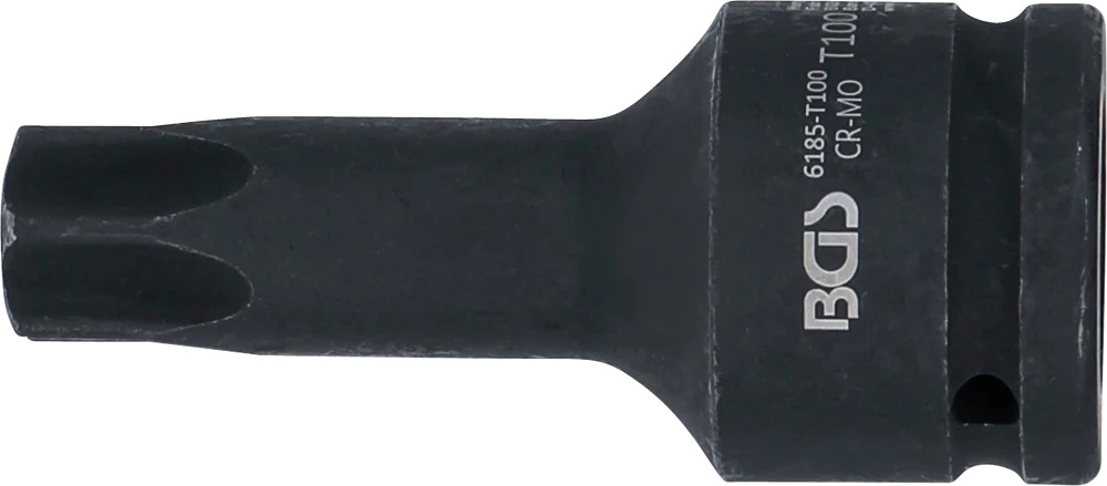 Levegős dugókulcs | Hossz 100 mm | 20 mm (3/4") | T-profil (Torx) T100