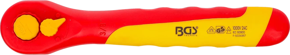 VDE racsnis kulcs | 10 mm (3/8") | 1000 V