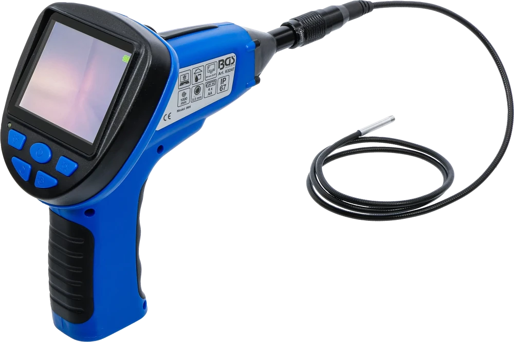 Endoszkópos színes kamera LCD-monitorral