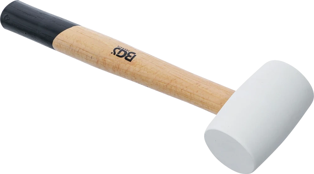Gumikalapács | üvegszálas nyél | fehér fejű | Ø 64 mm | 750 g