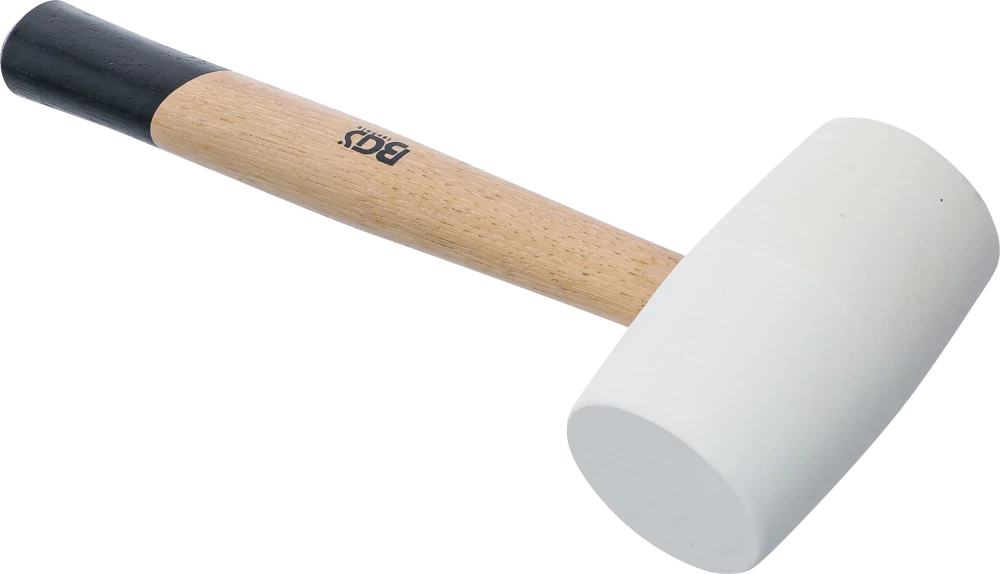 Gumikalapács | üvegszálas nyél | fehér fejű | Ø 64 mm | 750 g