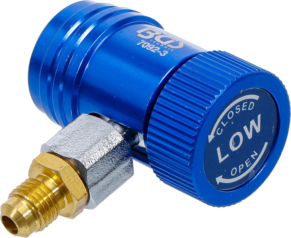 Alacsonynyomású adapter légkondicionáló szervizberendezéshez | R1234YF típus