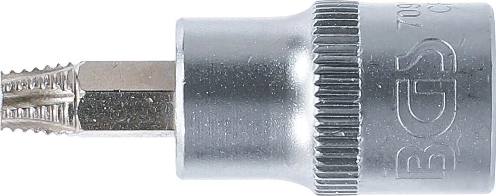 Csavarkiszedő-behajtófej | négyszögletű behajtófej 10 mm (3/8") | hibás T-profilhoz (Torx) T30