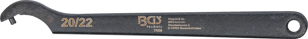 Horgas kulcs csappal | 20 - 22 mm