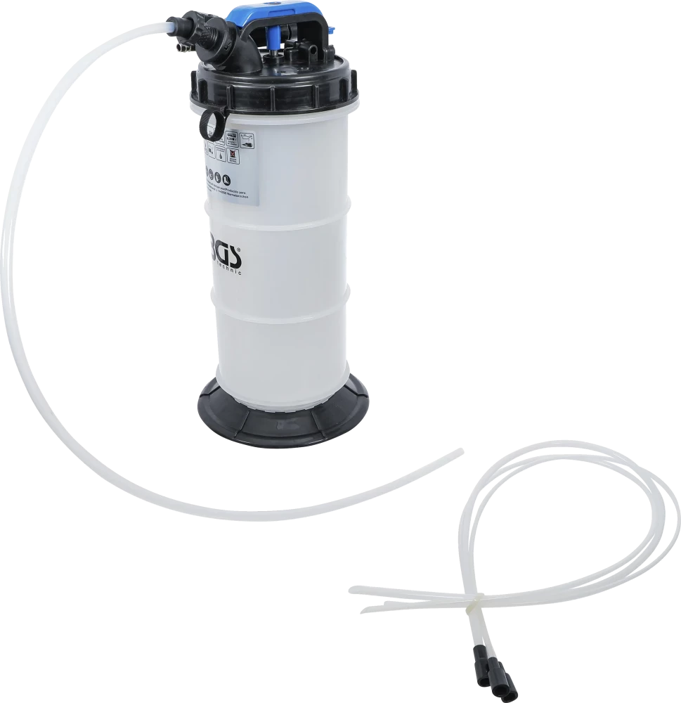 Vákuumos olajleszívó pumpa | pneumatikus | 6 l