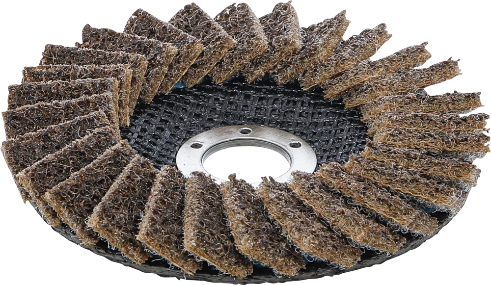 Legyező alakú csiszolótárcsa | Flíz | Ø 125 mm | 80-as szemcsefinomság