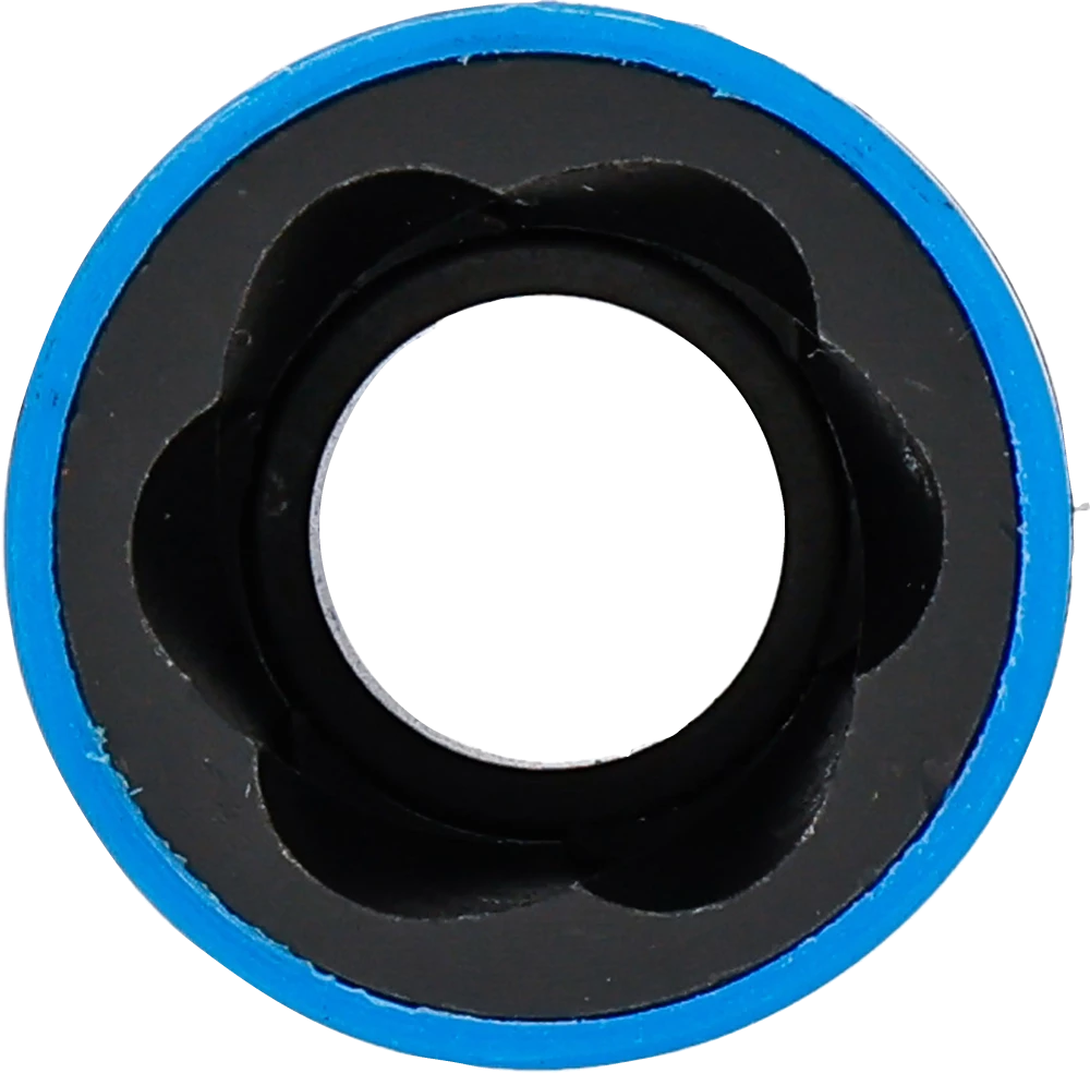 Spirálbites dugókulcsbetét /csavarkiszedő | Külső hatszögletű 17 mm | 17 mm