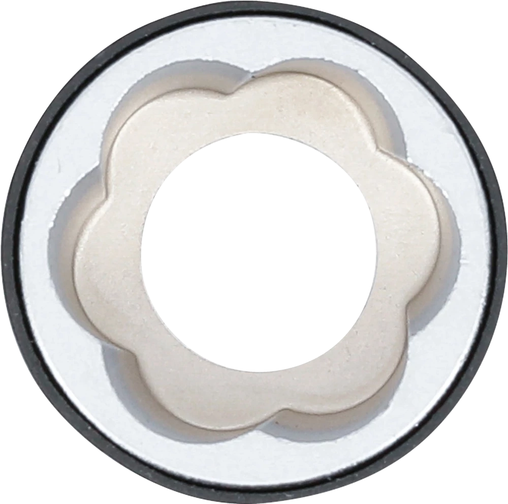 Spirálbites dugókulcsbetét /csavarkiszedő | Külső hatszögletű 21 mm | 21 mm