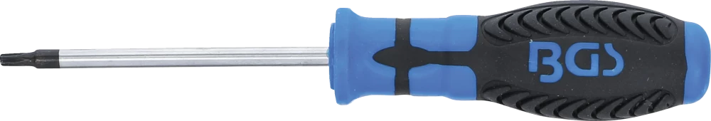 Csavarhúzó | T-profil (Torx) T15 furattal | Pengehossz 80 mm