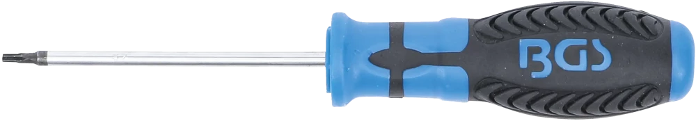Csavarhúzó | T-profil (Torx) T8 furattal | Pengehossz 80 mm