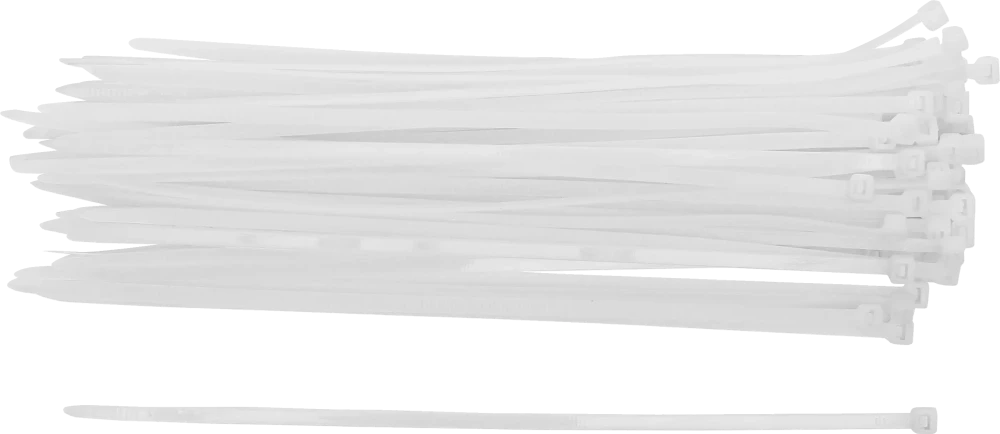 Kábelkötegelő-készlet | fehér | 4,8 x 250 mm | 50 darabos