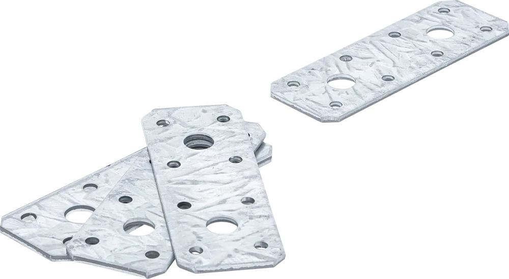 Lapos összekötő | 100 x 35 x 2 mm | 4 darabos