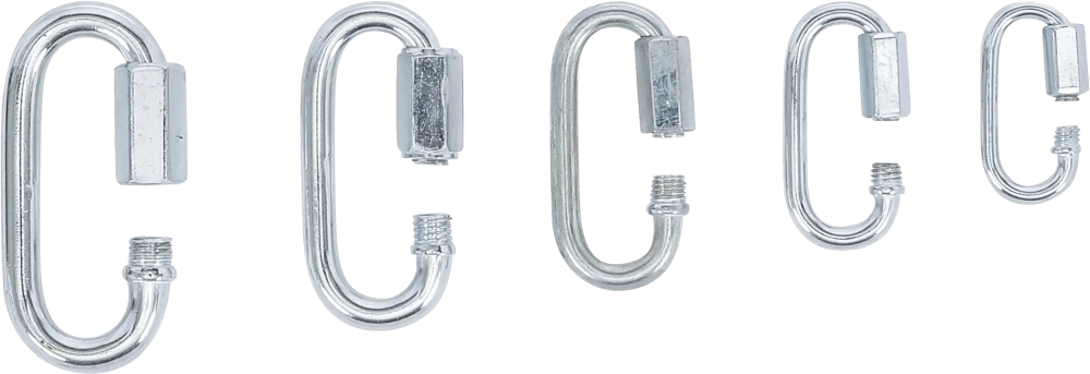 Csavaros karabiner készlet | 20 darabos