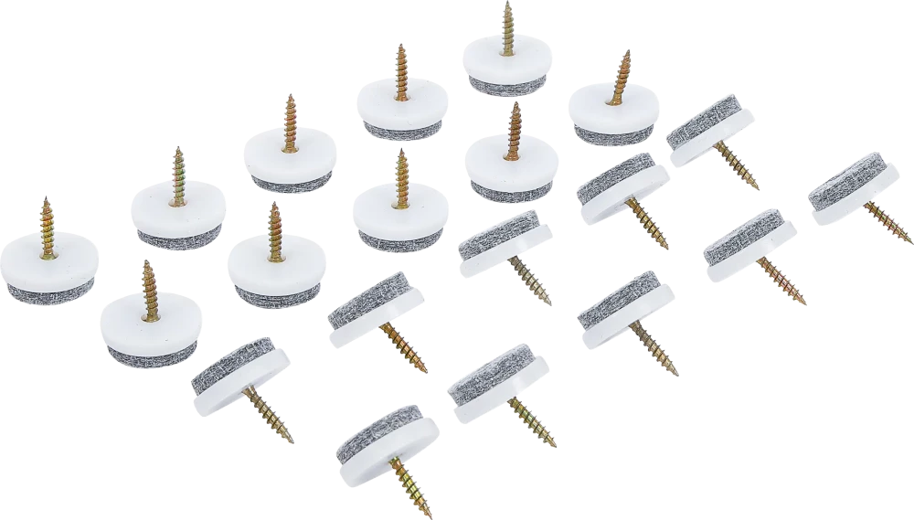 Filc alátét | csavarokkal | Ø 24 mm | 20 darabos