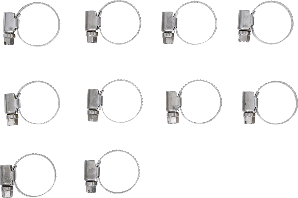 Tömlőbilincs | INOX | 16 x 25 mm | 10 darabos