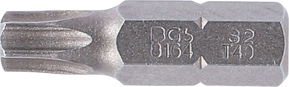 Behajtófej | Hossz 30 mm | Külső hatszögletű 8 mm (5/16") | T-profil (Torx) T40
