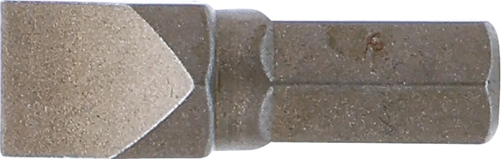 Behajtófej | Hossz 25 mm | Külső hatszögletű 6,3 mm (1/4") | Lapos 8 mm