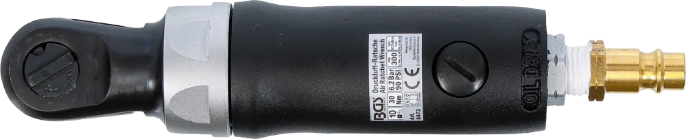 Levegős racsni | 10 mm (3/8") | 54 Nm | extra rövid