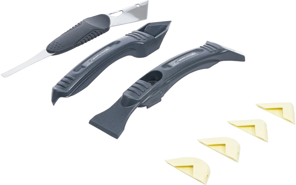 Szililkon fugaeltávolító és spatula készlet | 8 darabos