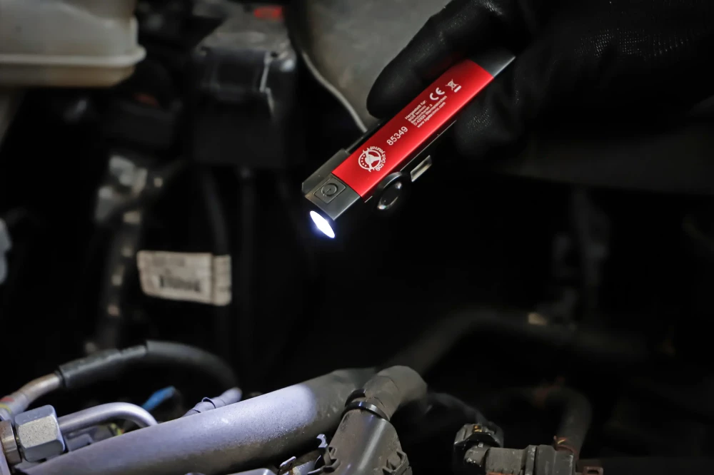 Alumíniumból készült COB-LED / UV kézi munkalámpa | 1 W