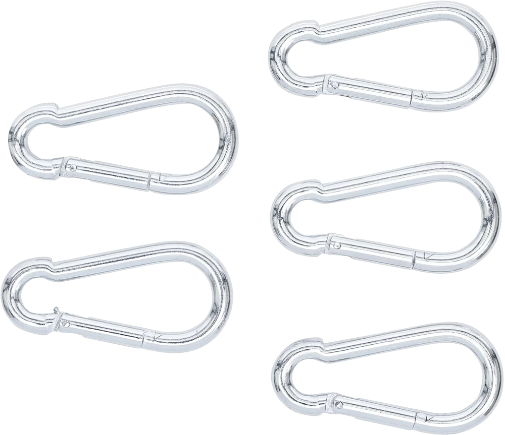 Karabiner készlet | 8 x 80 mm | 5 darabos